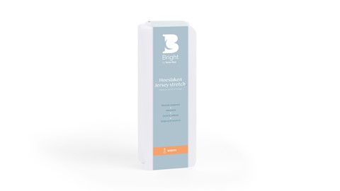 Hoeslaken B Bright Jersey, wit