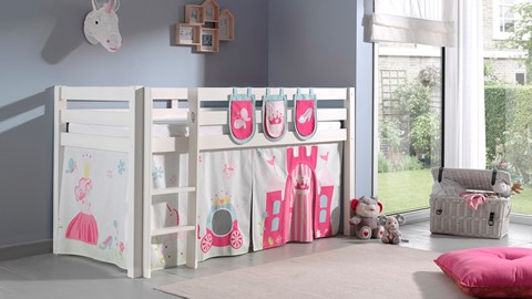 3 opbergzakjes Princess Pino/Scott, roze