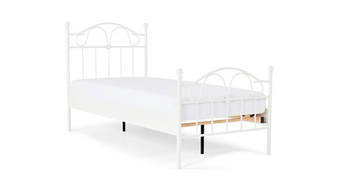 Bed Quincy, wit