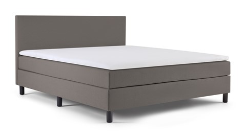 Box Lowen Plus vlak met gestoffeerd matras, graphite