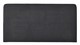 Boxspring Round vlak met gestoffeerd matras en voetbord, zwart