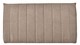 Boxspring Edge vlak met gestoffeerd matras, grijs