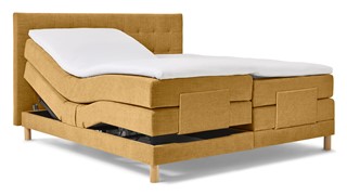 Boxspring Grid verstelbaar met gestoffeerd matras