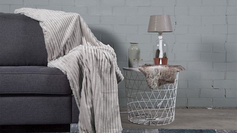 dbo_ambianzz_rib_flannel_blanket_light_grey_sfeer