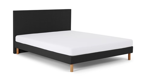 Bed Ease inclusief hoofdbord en matras, zwart