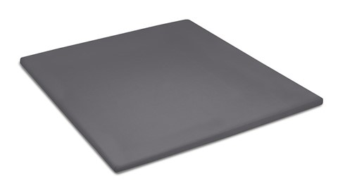 Hoeslaken Basic topmatras, antraciet