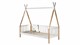 Bed Tipi verhoogd, wit