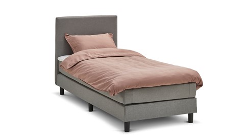 Boxspring Bellino vlak met gestoffeerd matras