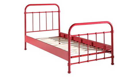 Bed New York, rood