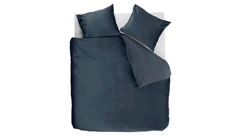 Dekbedovertrek Velvety, blue