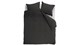 Dekbedovertrek Cotton Uni, anthracite