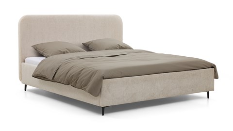 Bed Round, beige