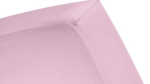 Hoeslaken Basic 35cm, roze