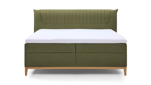 Opbergbox Nox met topmatras, donkergroen