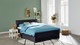 Bed Space met hoofdbord en opbergladen, grijs