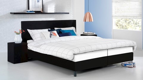 Box Colorado met pocketveermatras Comfort X1000, zwart