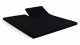 Hoeslaken Jersey splittopper, zwart