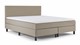 Box Lowen Plus vlak met gestoffeerd matras, grey beige
