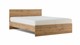 Complete slaapkamer Timber met nachtkasten en kast exclusief matras, Eiken
