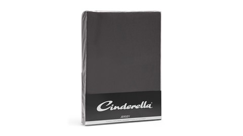 Hoeslaken Jersey Cinderella, antraciet