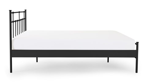Bed Xam 2-persoons, zwart