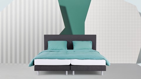 Box Colorado vlak met polyether matras 2-persoons