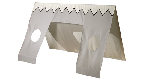 Textielset voor bed Tipi, beige