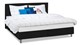Box Colorado met pocketveermatras Comfort X1000, zwart