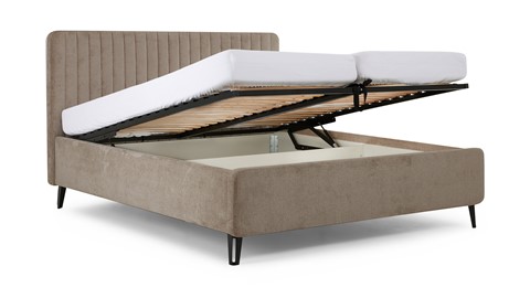 Opbergbed Sunna, bruin