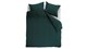 Dekbedovertrek Cotton Uni, dark green