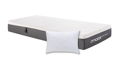 Matras Maxi Pocket inclusief hoofdkussen(s)