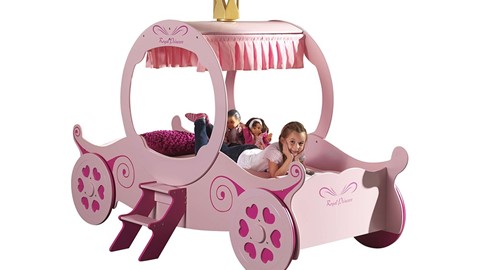 Bed Prinses Kate car, roze