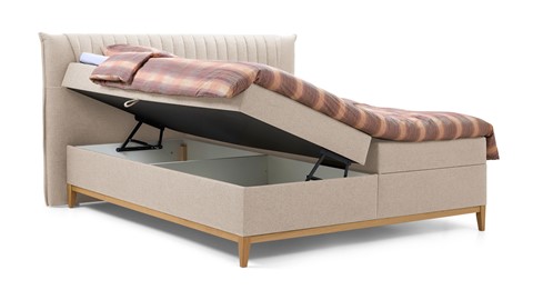 Opbergbox Nox met topmatras, beige