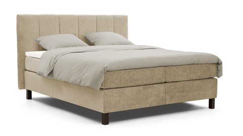 Boxspring Cloud vlak met gestoffeerd matras Boxspring Cloud vlak met gestoffeerd matras
