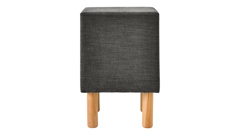 Hocker Cube, zwart