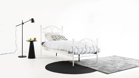 Bed Quincy, wit
