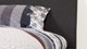 Bed Cosmos stof, antraciet