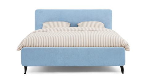 Opbergbed Sunna, lichtblauw