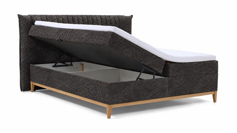 Opbergbox Nox met topmatras, graphite
