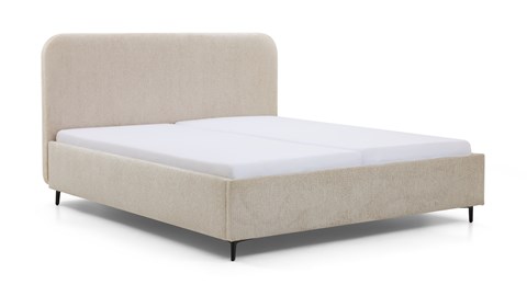 Bed Round, beige
