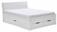 Bed Space met hoofdbord en opbergladen, wit