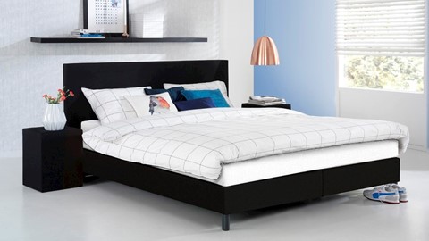 Box Colorado met pocketveermatras Comfort X1000, zwart