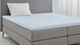 Hoeslaken Jersey splittopper, blauw