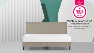 Box Lowen Plus vlak met Easy pocket 300 matras