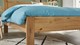 Bed Space met lederlook hoofdbord, eiken + bruin