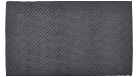 Bed Luxe met hoofdbord Arrow, zwart
