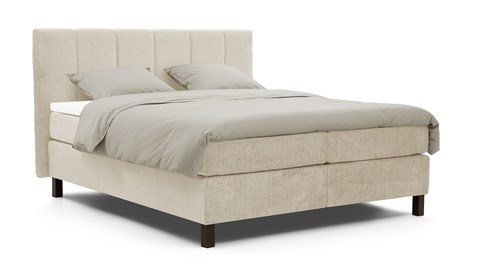 Boxspring Cloud vlak met gestoffeerd matras Boxspring Cloud vlak met gestoffeerd matras