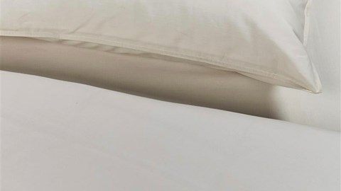 Dekbedovertrek Cotton Uni, off-white