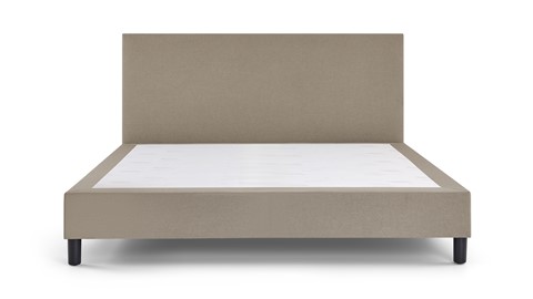 Box Lowen Plus vlak zonder matras, grey beige