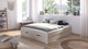 Bed Nori met 4 opbergladen, champagne
